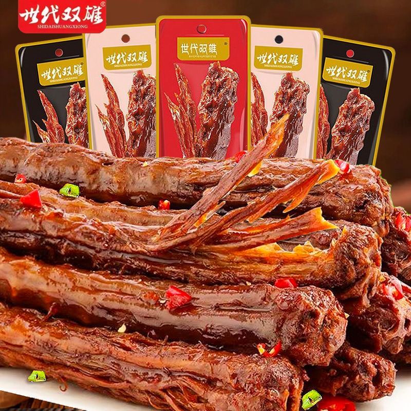 2.2元啃到爽！黑鸭糖醋烤脖绝了