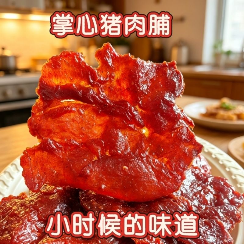救命！这猪肉脯吃完我舔手指