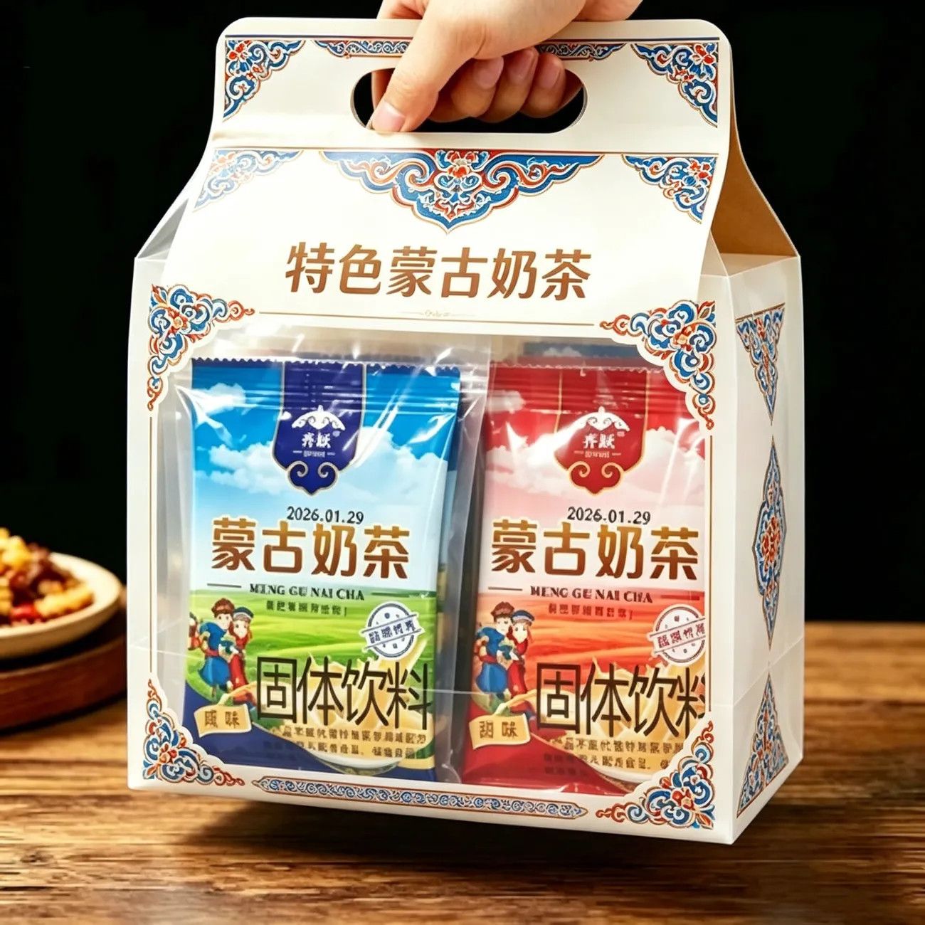 7块7的蒙古奶茶，香到舔袋！