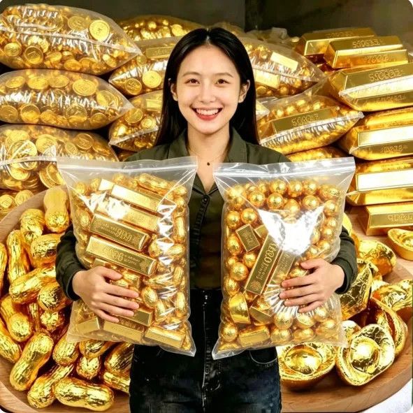 2.9元买金币巧克力，我疯了你也试试