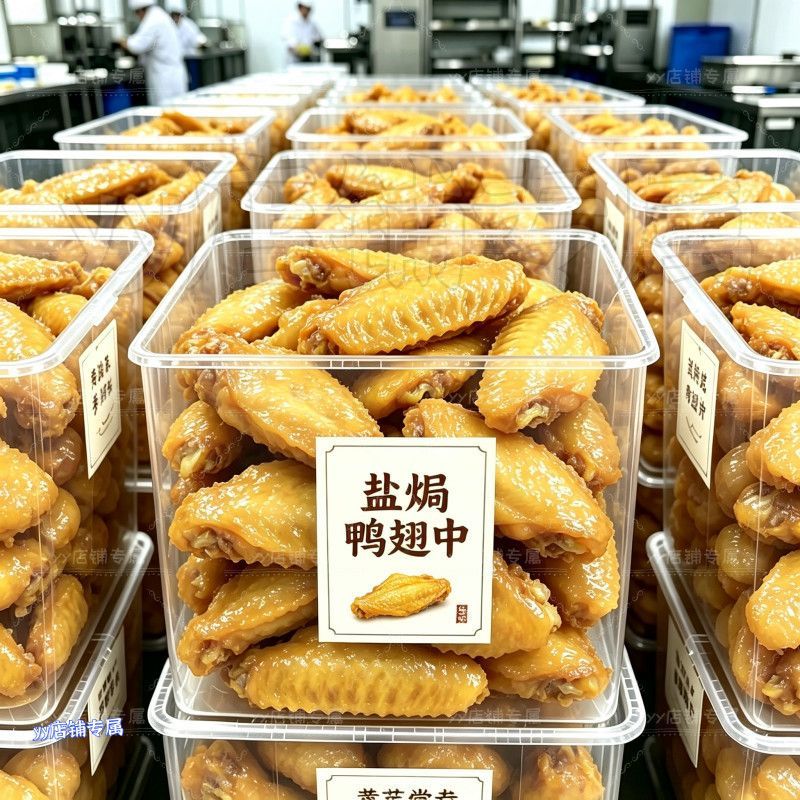 3块5的盐焗鸭翅！我连嗦了五个